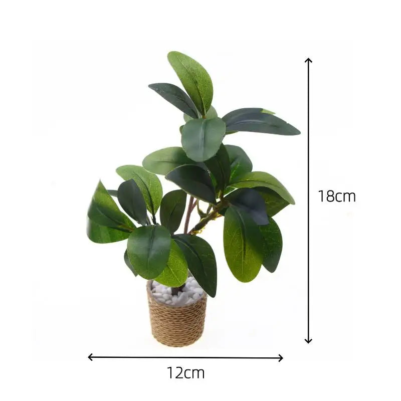 1/6 Scale Dollhouse Miniature Potted Plant | Resin Garden Decor Dollhouse Miniature QXL 1Pcs