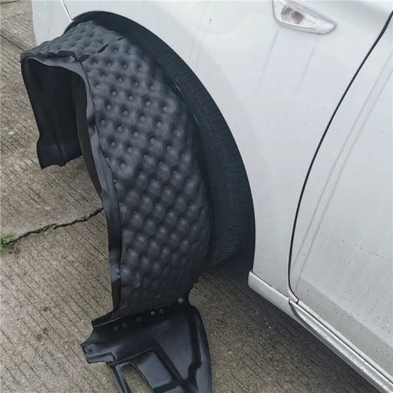 Self-Adhesive Car Door Sound Insulation Wave Foam 80×25cm Car Sound Insulation QXL