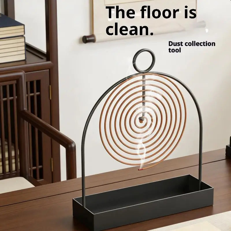 Metal Mosquito Coil Holder with Hanging Hook – Home & Outdoor Mosquito Coil Holder QXL