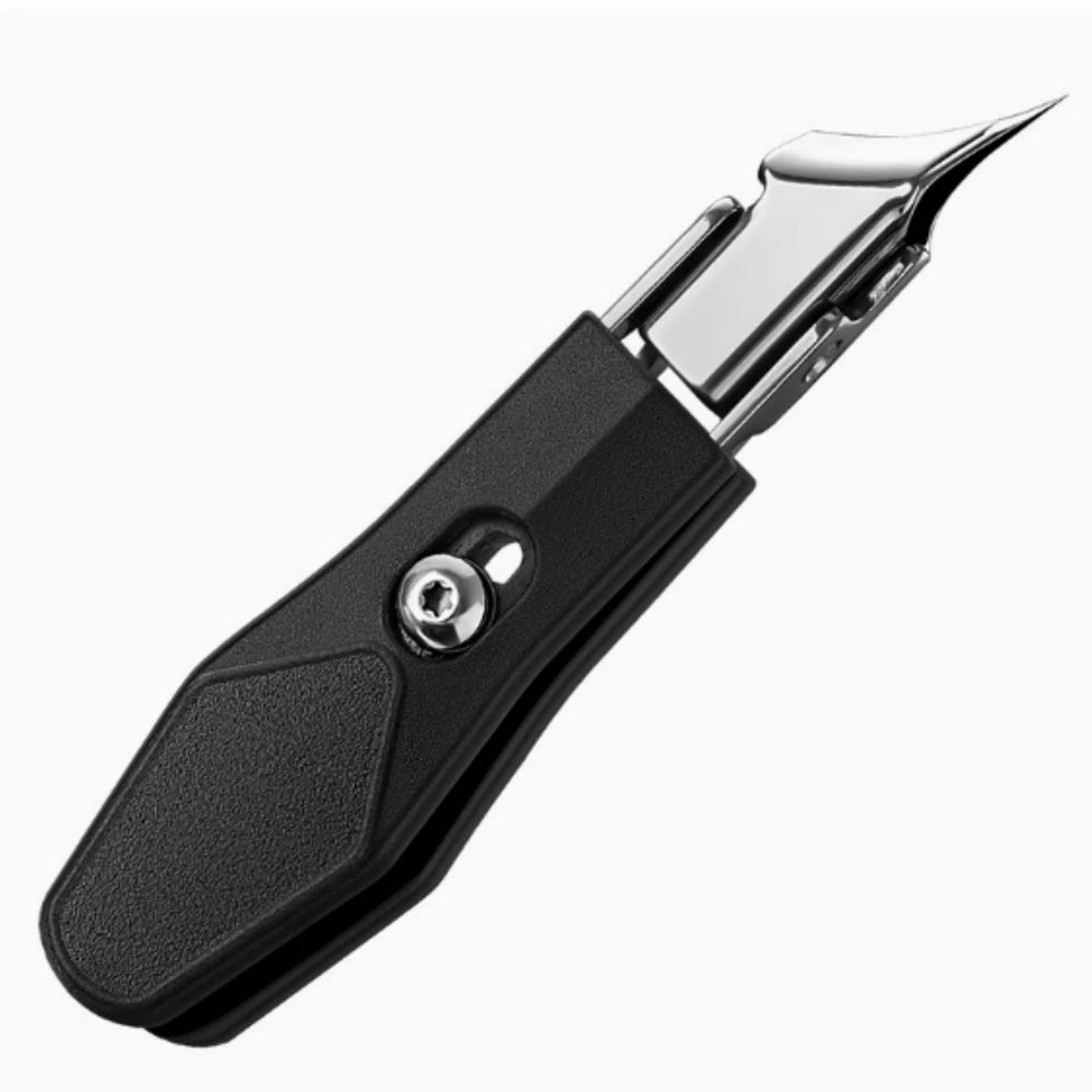 25° Slant Edge Nail Clipper | Stainless Steel Toenail Trimmer Nail Clipper QXL Silver