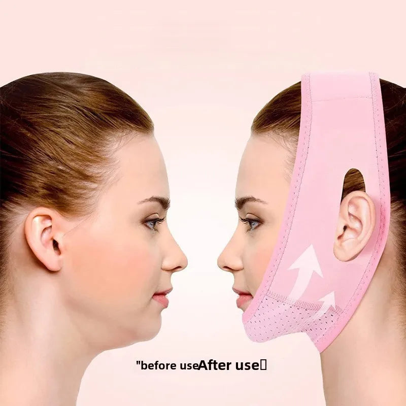 V Line Chin Strap Face Lifting Mask | Reusable Slimming Face Lifting Mask QXL