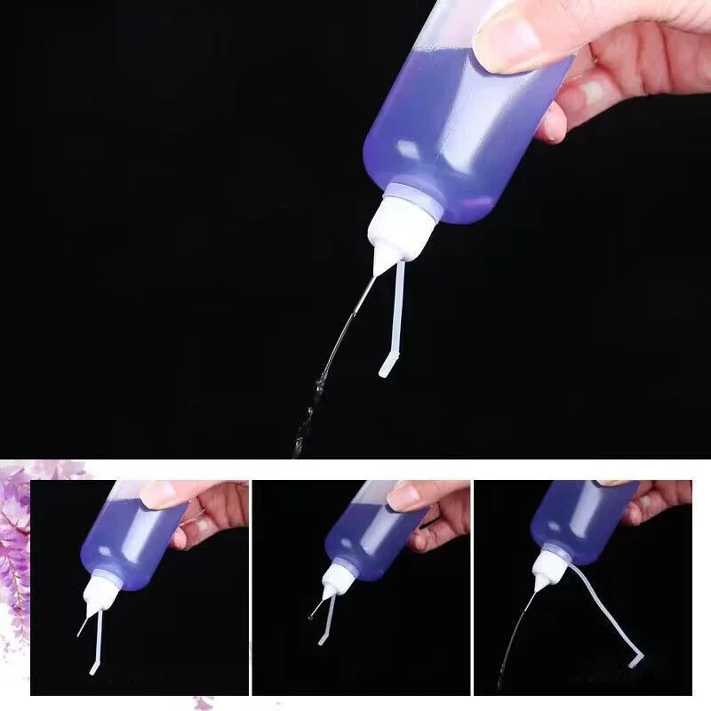 Needle Tip Squeeze Applicator Bottles 5–100ml | PE Plastic Applicator Squeeze Bottle QXL