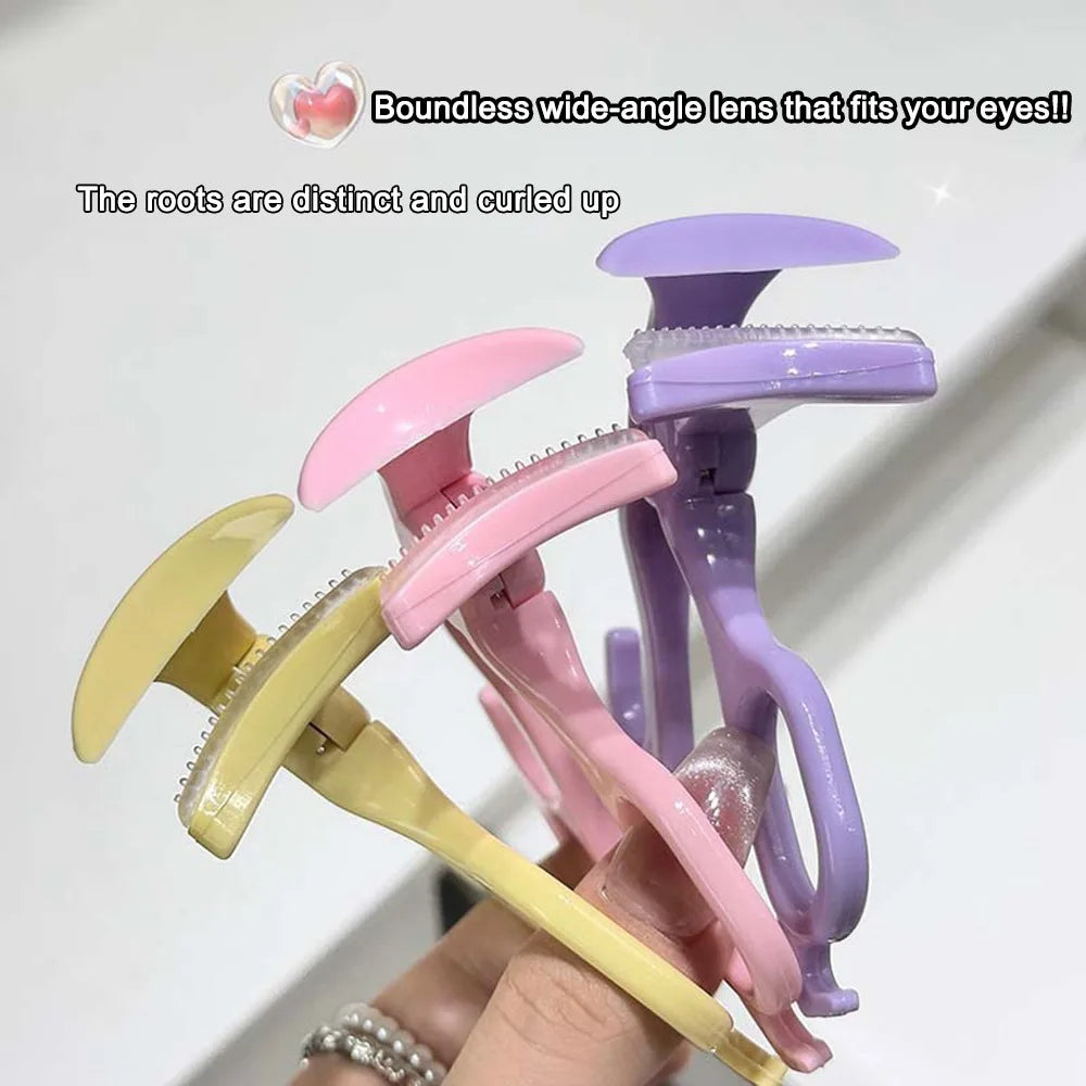 Eelhoe Portable Eyelash Curler | Wide-Angle ABS & Rubber Eyelash Curler QXL