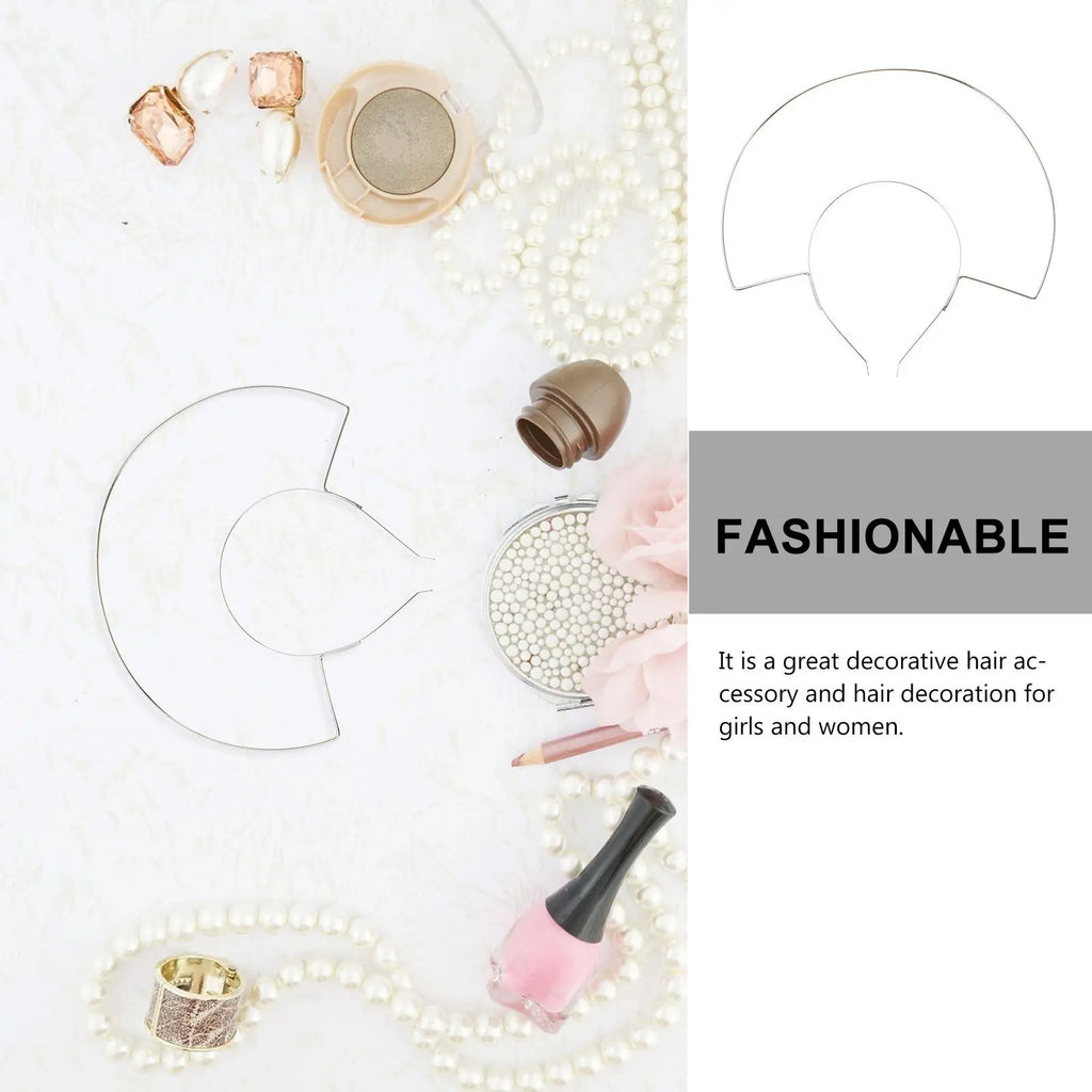 Elegant Iron DIY Headband | Wedding, Party & Cosplay Hair Hoop DIY Hair Headband QXL