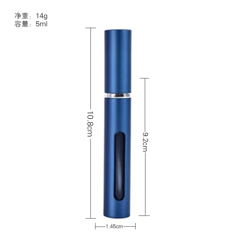 5ml Refillable Travel Perfume Atomizer | Ultra Fine Spray Bottle Perfume Atomizer QXL