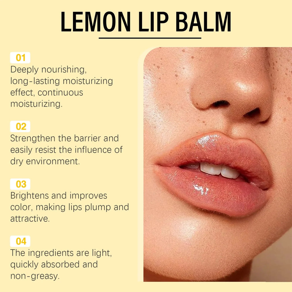 Eelhoe Lemon Ginger Turmeric Lip Balm | Moisturizing & Exfoliating Lip Balm QXL