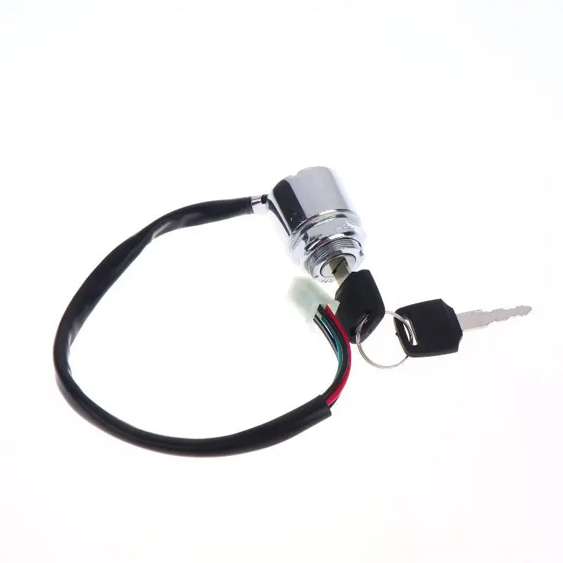 Universal 2-Position Ignition Switch 4-Wire Waterproof Motorbike Ignition Switch QXL