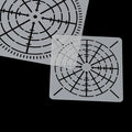 12-Pack Reusable Mandala Stencils | DIY Dotting Craft Templates Craft Stencil Set QXL One Size