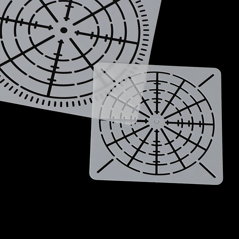 12-Pack Reusable Mandala Stencils | DIY Dotting Craft Templates Craft Stencil Set QXL One Size