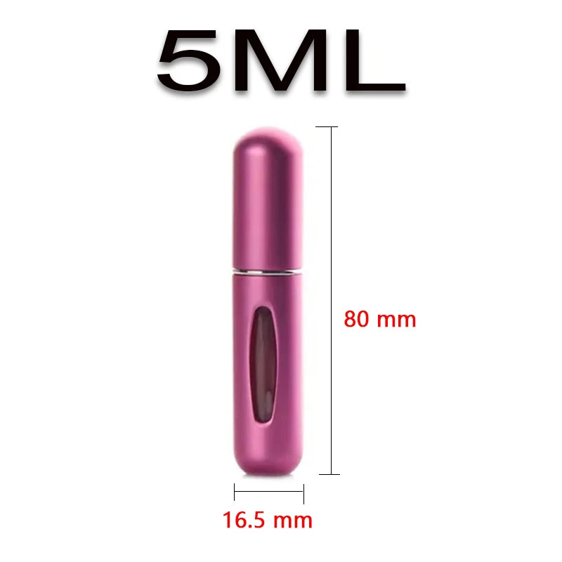 5ml Refillable Perfume Spray Bottle | Aluminum Travel Dispenser Perfume Atomizer QXL