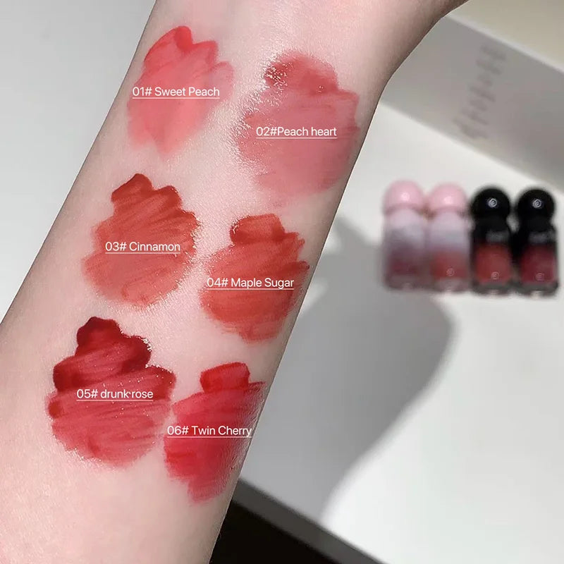 Gege Bear Glass Lip Gloss | Clear Shine & Long-Lasting Lip Gloss QXL