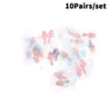 10-Pack Silicone Noise-Reducing Earplugs for Sleep & Work Silicone Earplugs QXL Pink