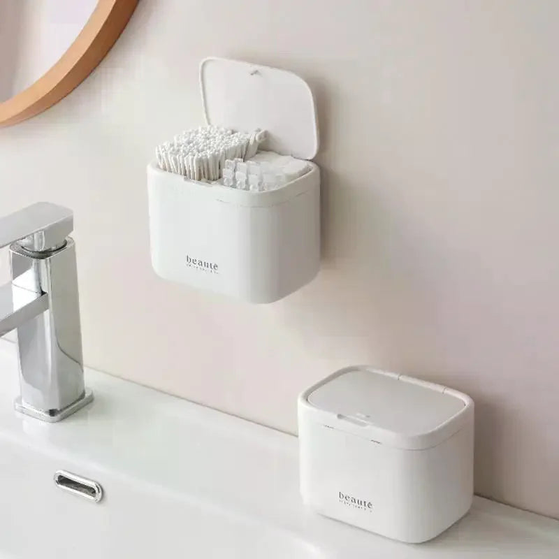 Automatic Cotton Swab Dispenser Box | Dustproof Organizer Cotton Swab Organizer QXL