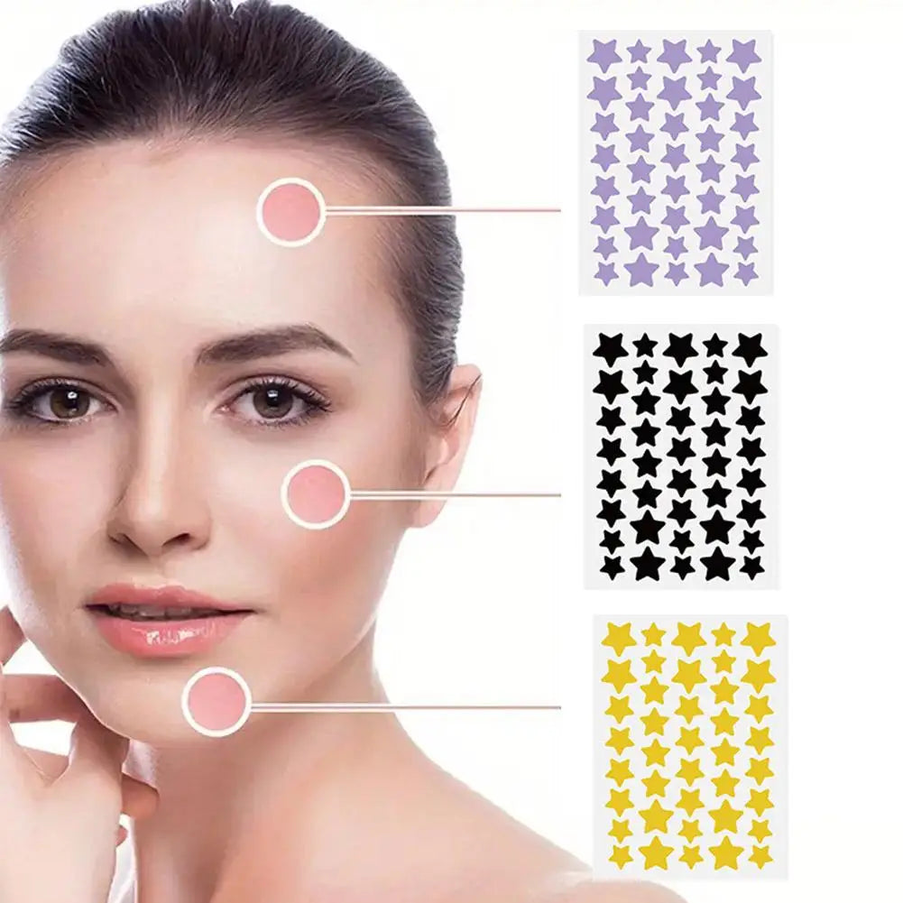 Star-Shaped Hydrocolloid Blemish Patches | 960–1440 Pcs Hydrocolloid Blemish Patch QXL