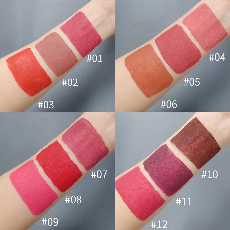 VERONNI 14-Shade Matte Liquid Lipstick | Waterproof Velvet Lip Gloss Matte Liquid Lipstick QXL