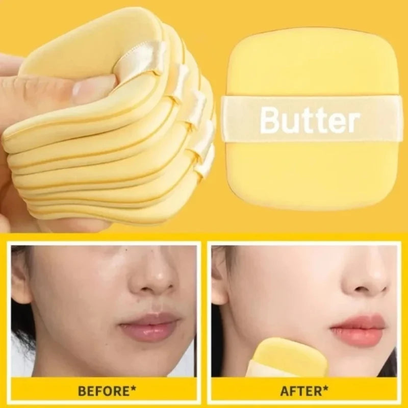 Butter Cookie Makeup Sponge Puffs | Wet & Dry 6 or 10 Pack Makeup Sponge Puff QXL