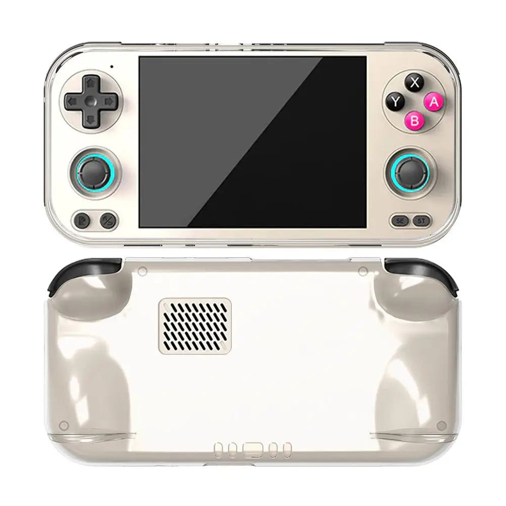 Anbernic RG476H TPU Protective Case – Clear & Translucent Black Console Protective Case QXL