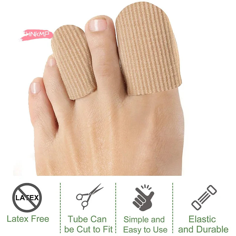 Silicone Toe Tube Protector – Gel Fabric Cover S/M/L | HNKMP Toe Tube Protector QXL