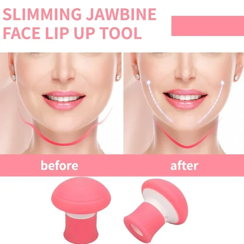 Silicone Jaw & Face Slimming Exerciser | Chin Lifting Tool Face Slimming Tool QXL