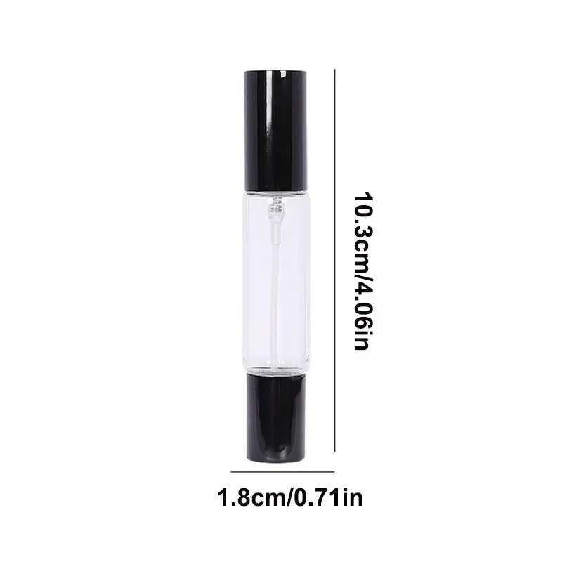 10ml 2-in-1 Refillable Perfume Roller & Mist Spray Glass Bottle Perfume Atomizer QXL