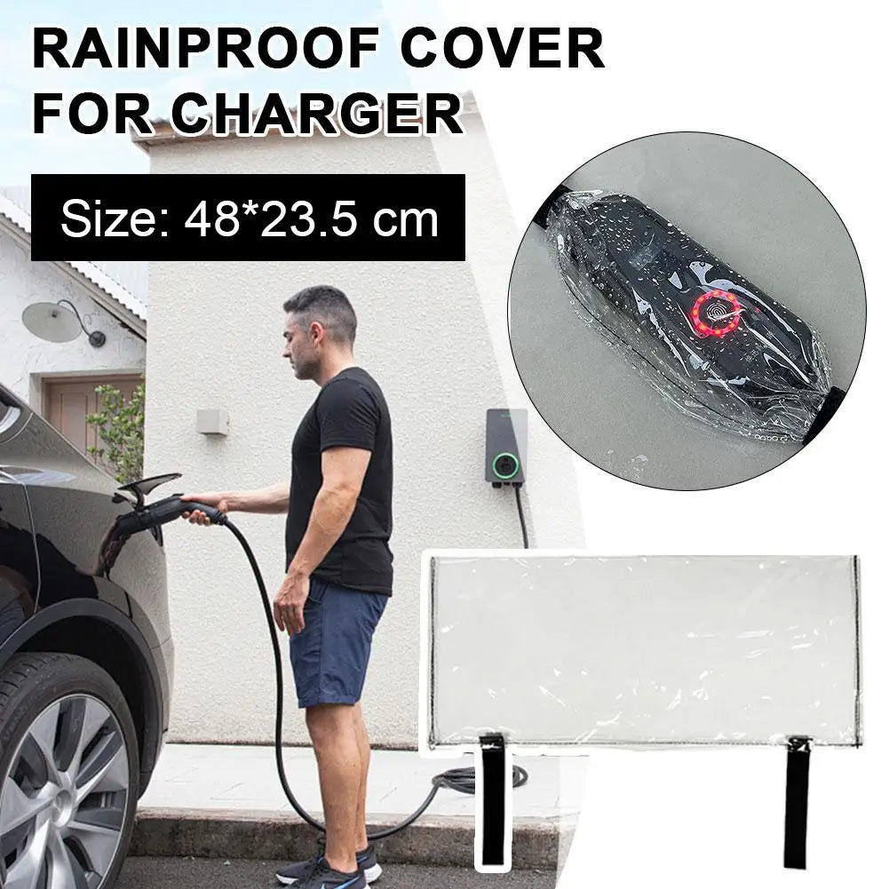EV Charger Rain Cover | Waterproof Dustproof Protector Bag EV Charger Protector QXL