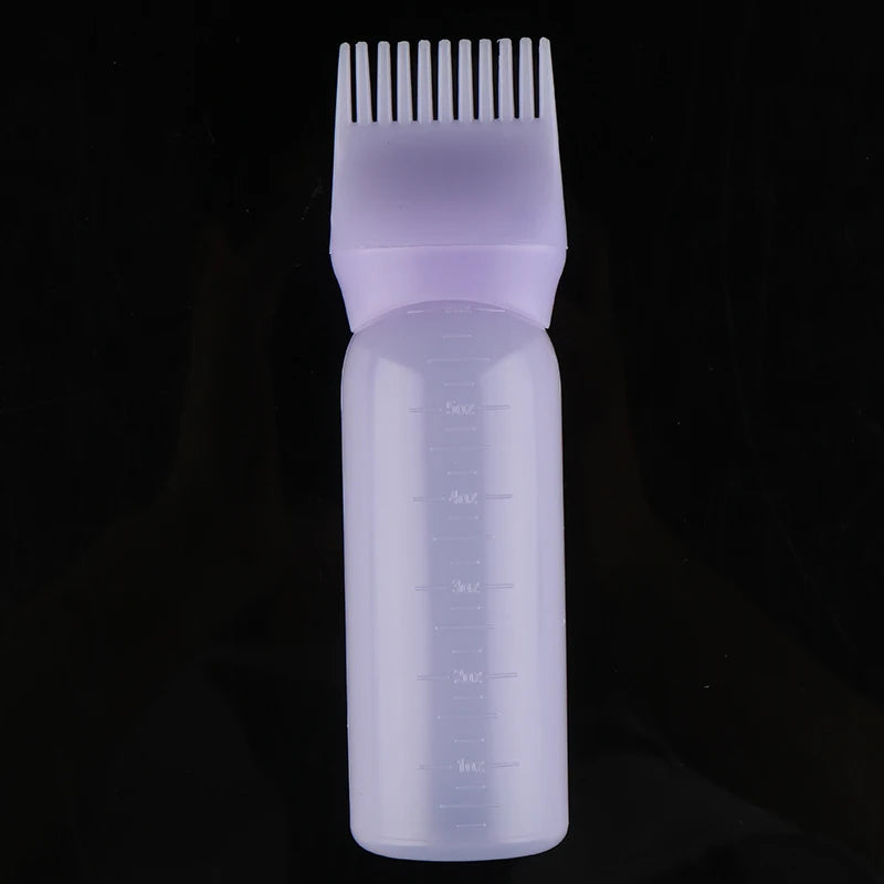Hair Dye Applicator Bottle with Comb | Root Color Tool Hair Dye Applicator QXL Purple
