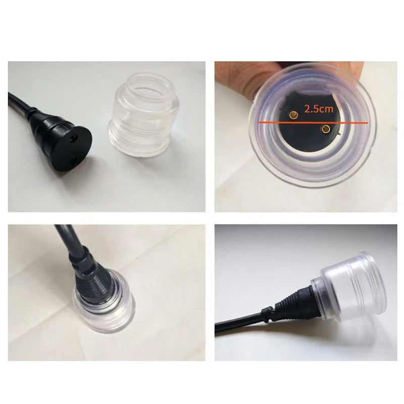 Waterproof T8 Lamp Base Holder for Aquarium Fish Tank Aquarium Lamp Holder QXL