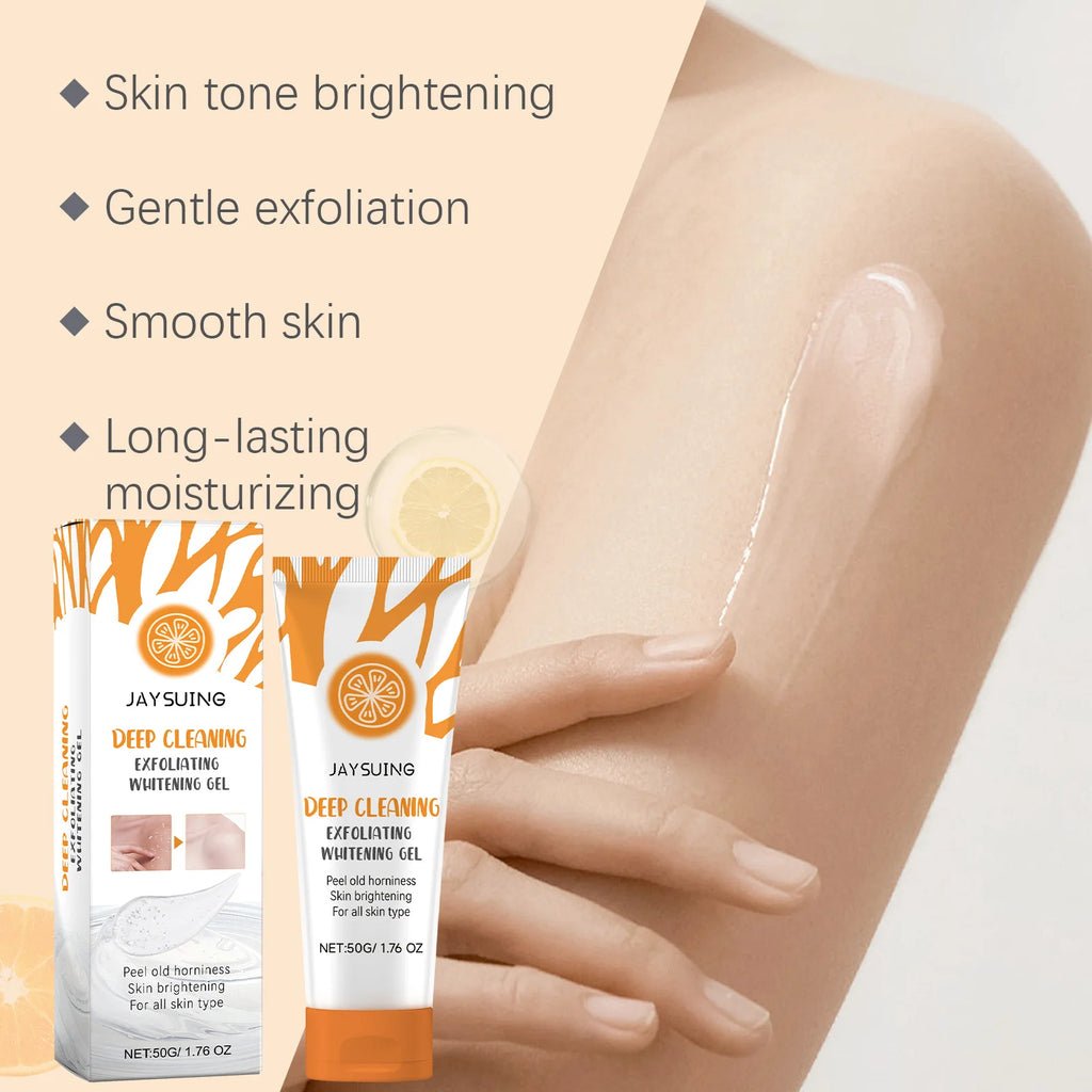 Orange Vitamin C Exfoliating Gel – Brightening Scrub 50g Exfoliating Face Scrub QXL