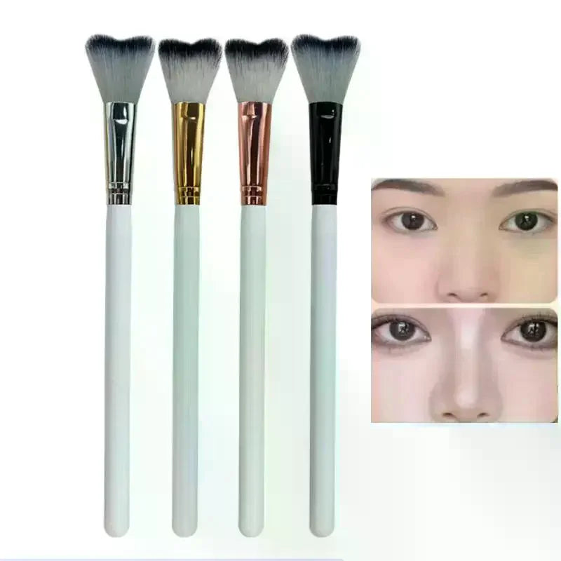 Lash Shampoo Curved Brush for Eyelash Extension Cleansing Lash Cleansing Brush QXL