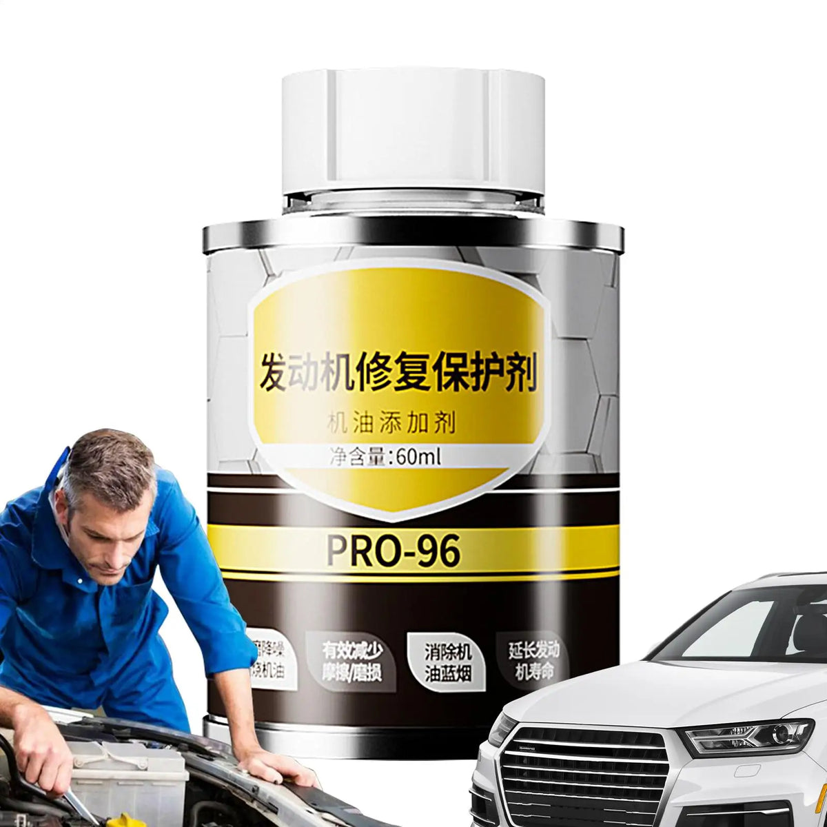 Car Engine Anti-Wear Protective Agent | 60ml Gasoline Additive Engine Oil Additive QXL