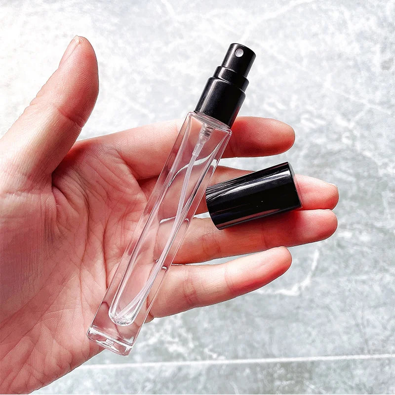 10ml Glass Perfume Atomizer & Roll-On Travel Bottle Perfume Atomizer Bottle QXL