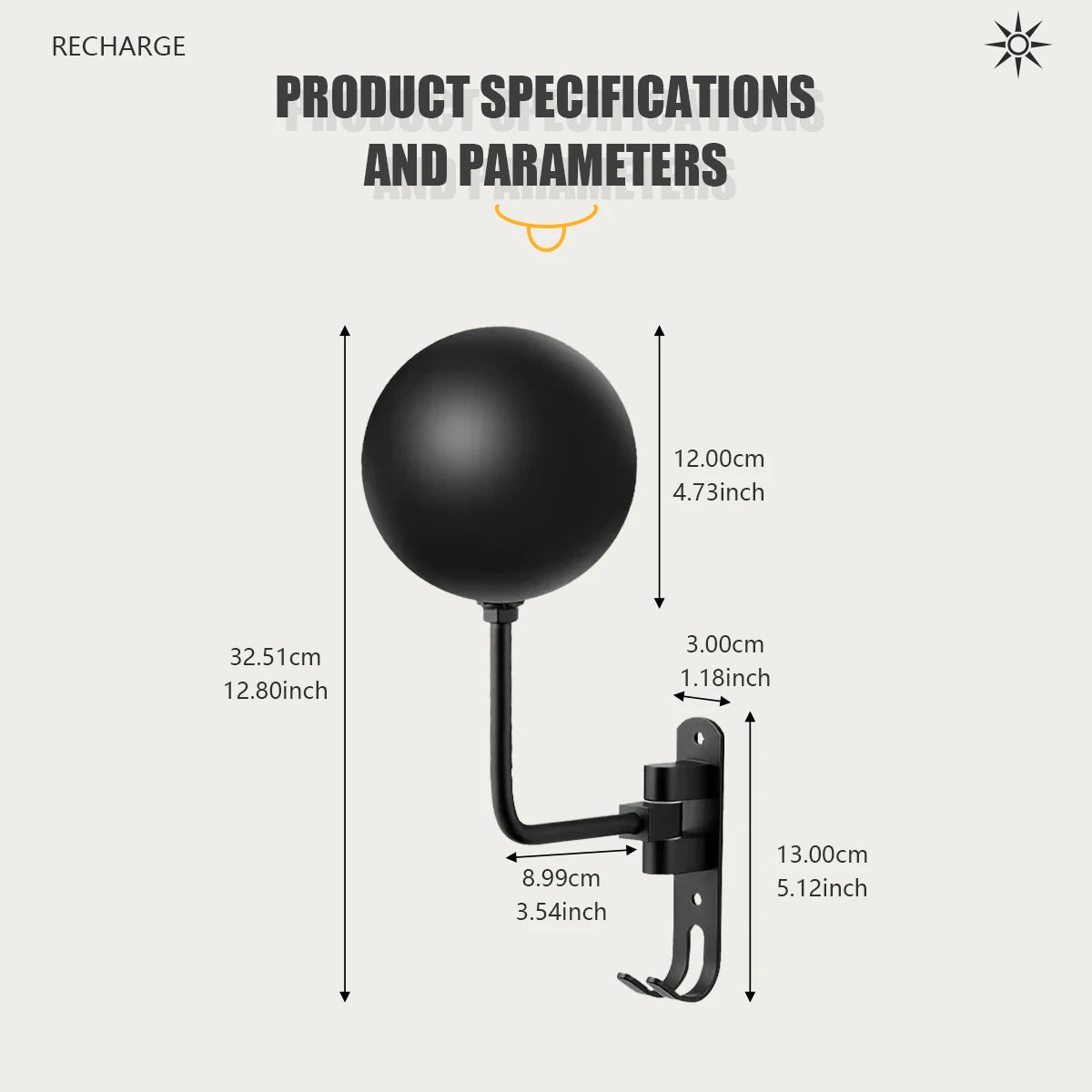 180° Rotating Wall-Mount Helmet Rack | Bike & Motorcycle Hook Wall Helmet Rack QXL