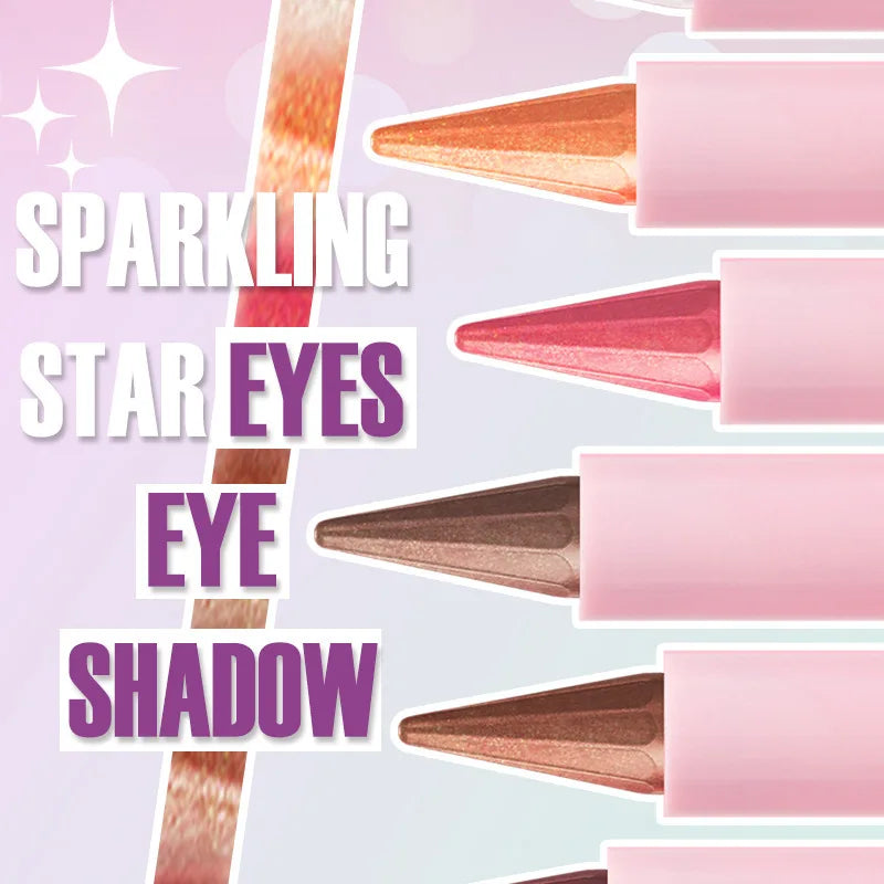6-Piece Metallic Eyeshadow Stick Set | Glitter & Shimmer Pens Eyeshadow Stick Set QXL