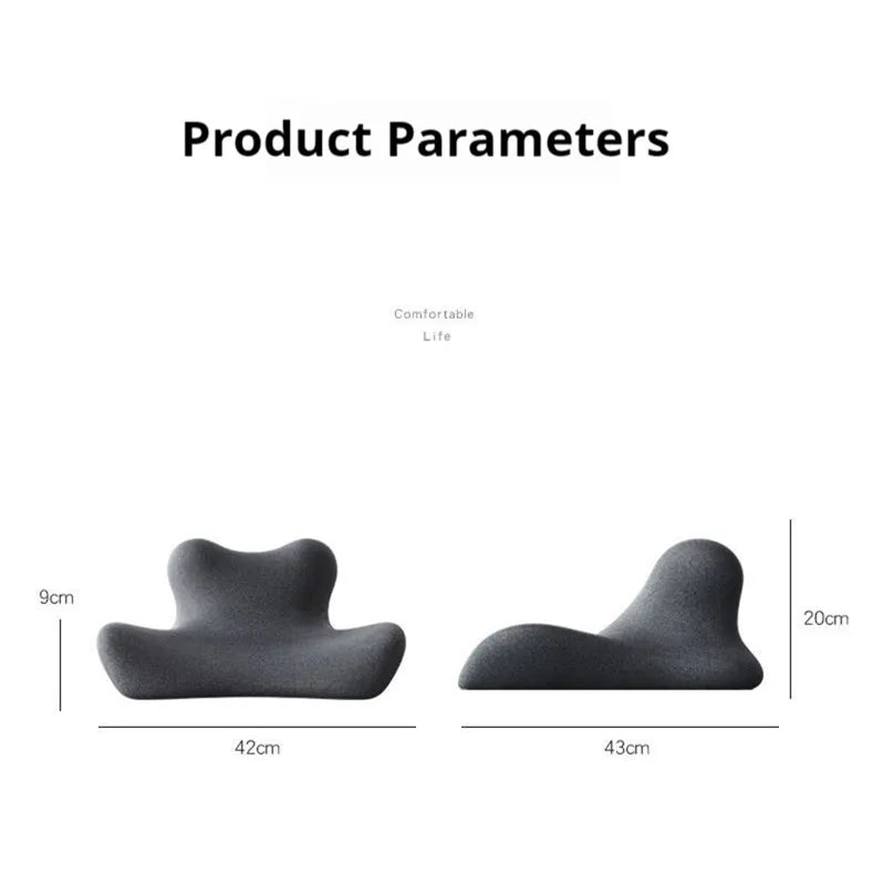 Memory Foam Prone Pillow | Stomach Sleeper & Lumbar Support Memory Foam Pillow QXL