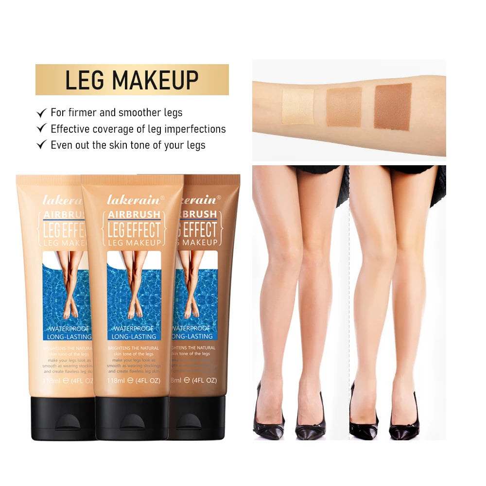 Waterproof Leg & Body Foundation | Full Coverage 118ml Body Foundation QXL