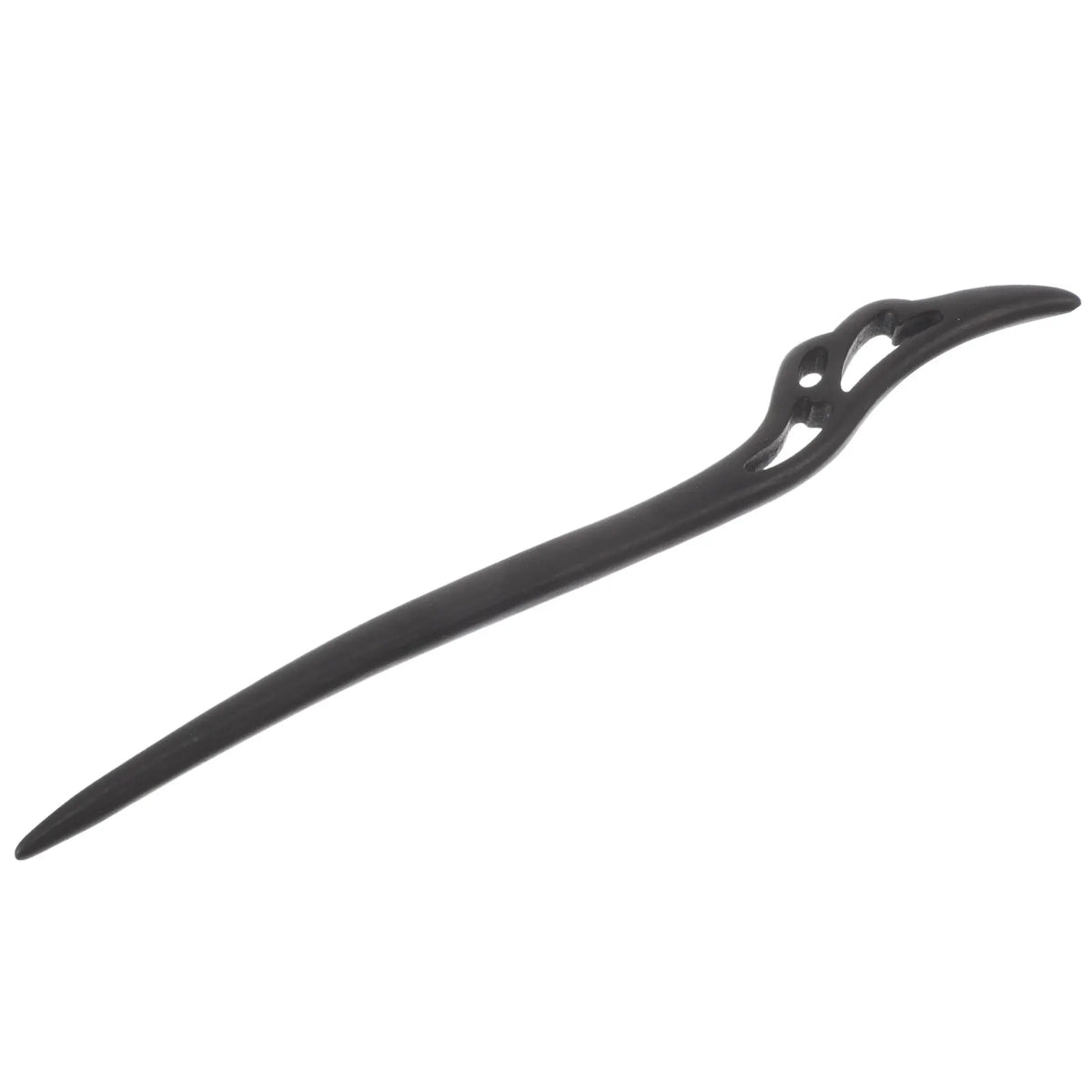 Ebony Wood Hair Stick | Chinese Vintage Hairpin for Buns Wood Hair Stick QXL