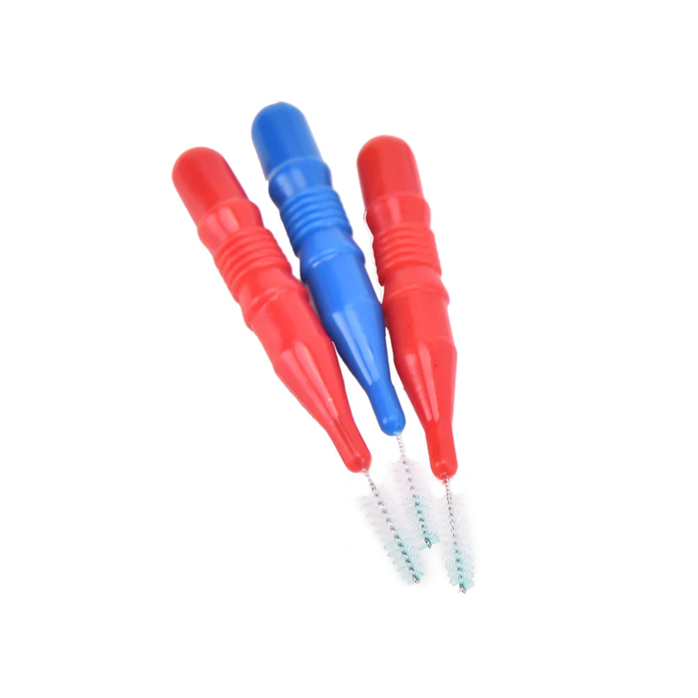 50-Pack Interdental Brushes & Dental Floss Toothpicks Interdental Floss Picks QXL