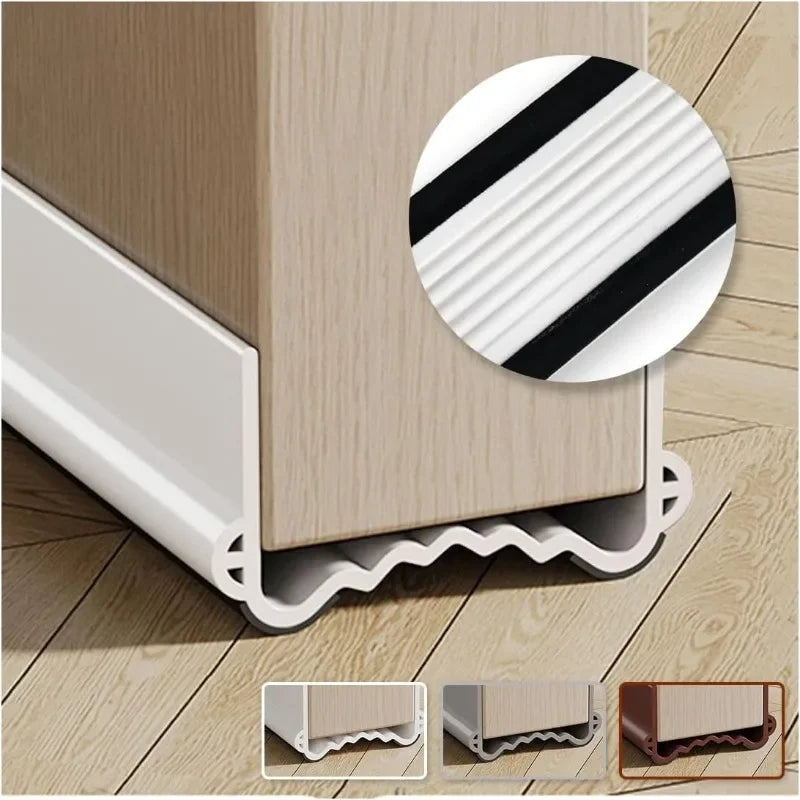 Self-Adhesive PVC Door Bottom Seal Strip | Weather Stripping Door Weather Stripping QXL
