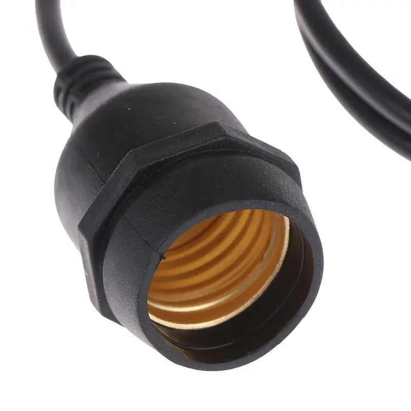 Waterproof E27 Lamp Holder with Power Cord | 220V Industrial Socket Lamp Holder Socket QXL