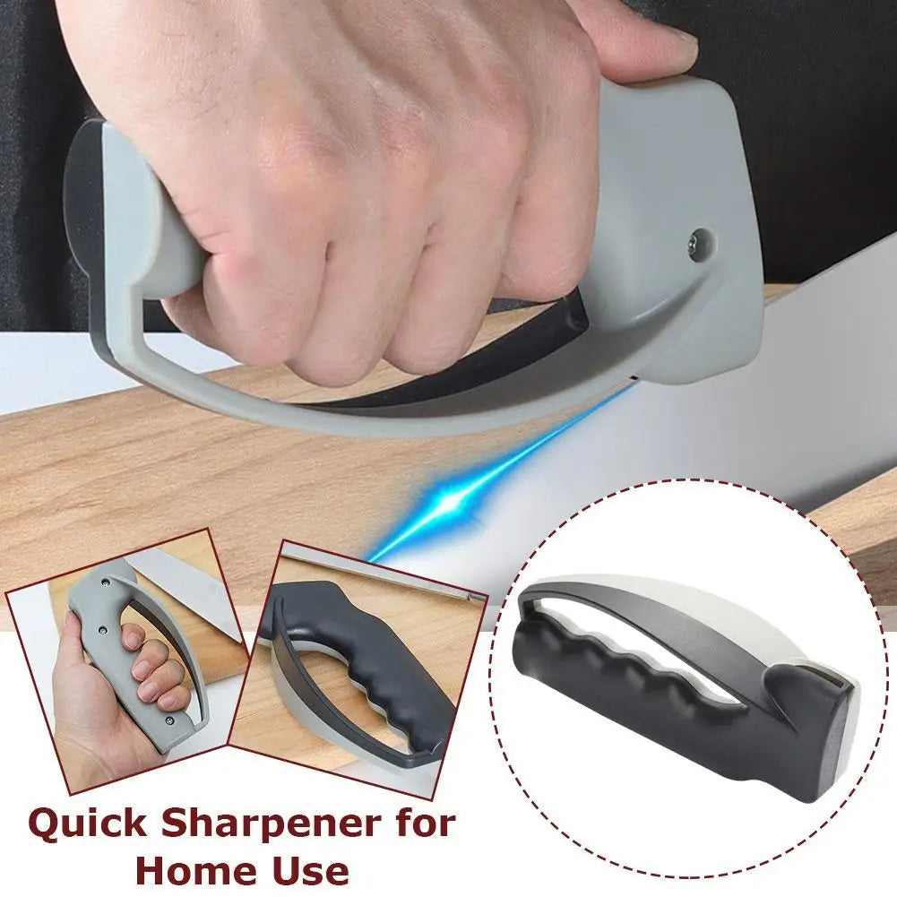 Manual Knife Sharpener | Quick Kitchen Blade Sharpening Tool Knife Sharpener QXL