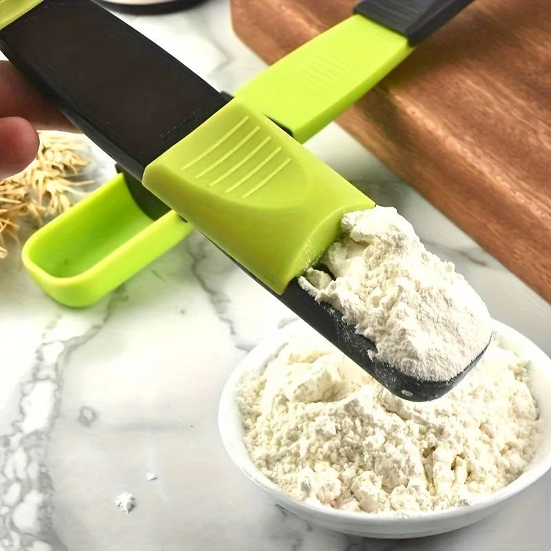 Double-End Adjustable Measuring Spoon | Baking Kitchen Tool Measuring Spoon QXL