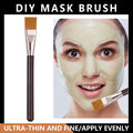 KOSSHOW Flat Eyebrow Brush – Ultrathin Brow & Eyeliner Tool Eyebrow Makeup Brush QXL black
