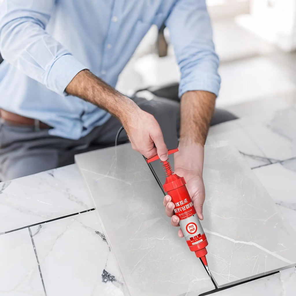 Ceramic & Marble Grout Repair Adhesive | Quick-Dry Waterproof Grout Repair Sealant QXL