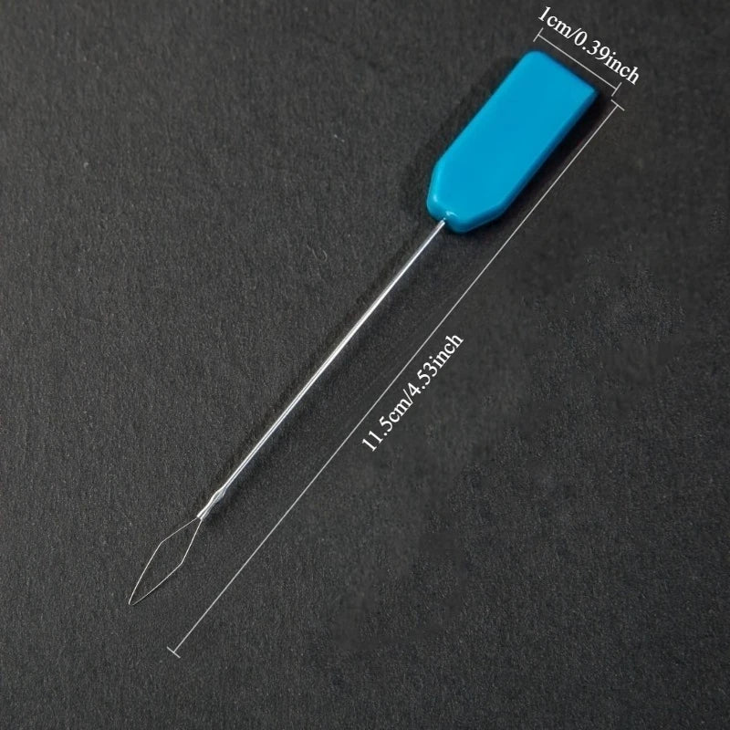 Automatic Needle Threader | Blue Handle Universal Sewing Tool Needle Threader QXL