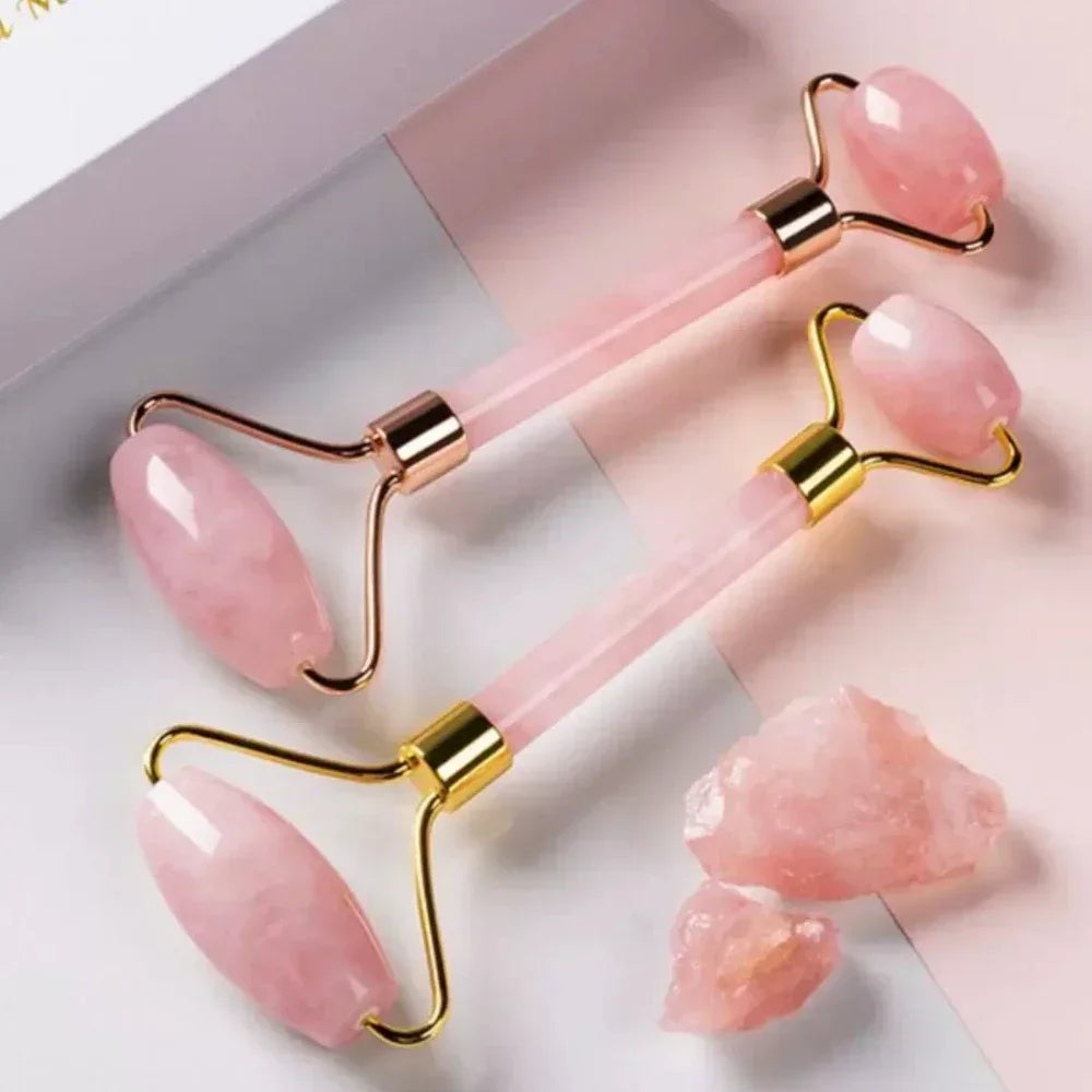 3-Piece Resin Facial Massage Roller & Gua Sha Scraping Set Facial Massage Roller QXL