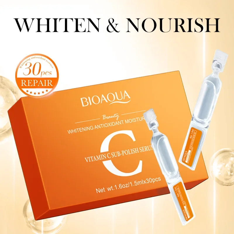 BIOAQUA 30-Pack Retinol Vitamin C Hyaluronic Acid Face Serum Facial Serum Set QXL