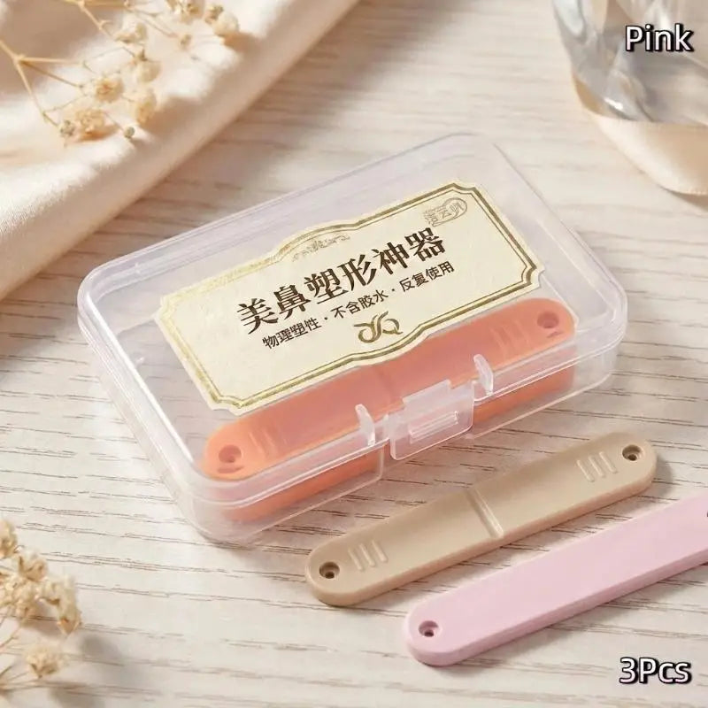 3-Pack Adjustable Reusable Nose Shaper Clip | Contouring Tool Nose Shaper Clip QXL A2