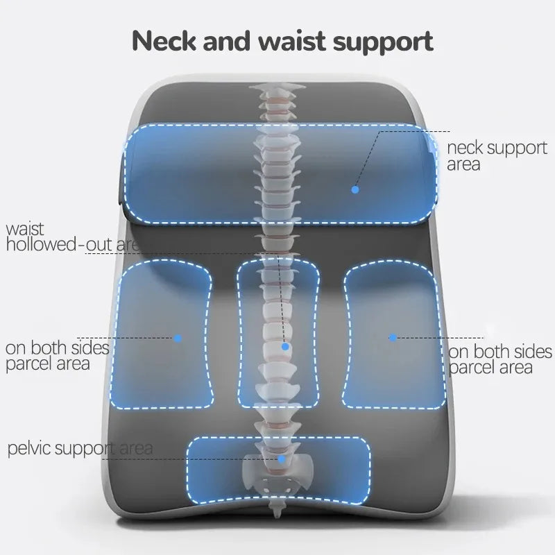 XL Ergonomic Reading Pillow | Memory Foam Wedge & Side Pockets Reading Pillow QXL