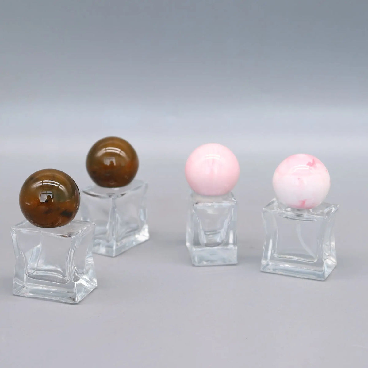 15ml Star Glass Perfume Spray Bottle | Snap-Top Bayonet Cap Perfume Spray Bottle QXL