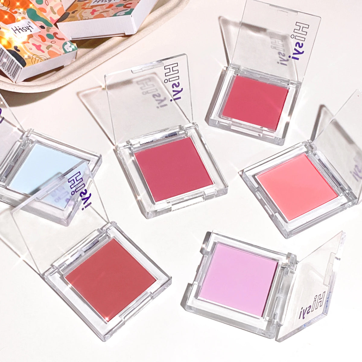 HISYI Matte Blush Powder | Brightening Long-Lasting Colour Powder Blush QXL